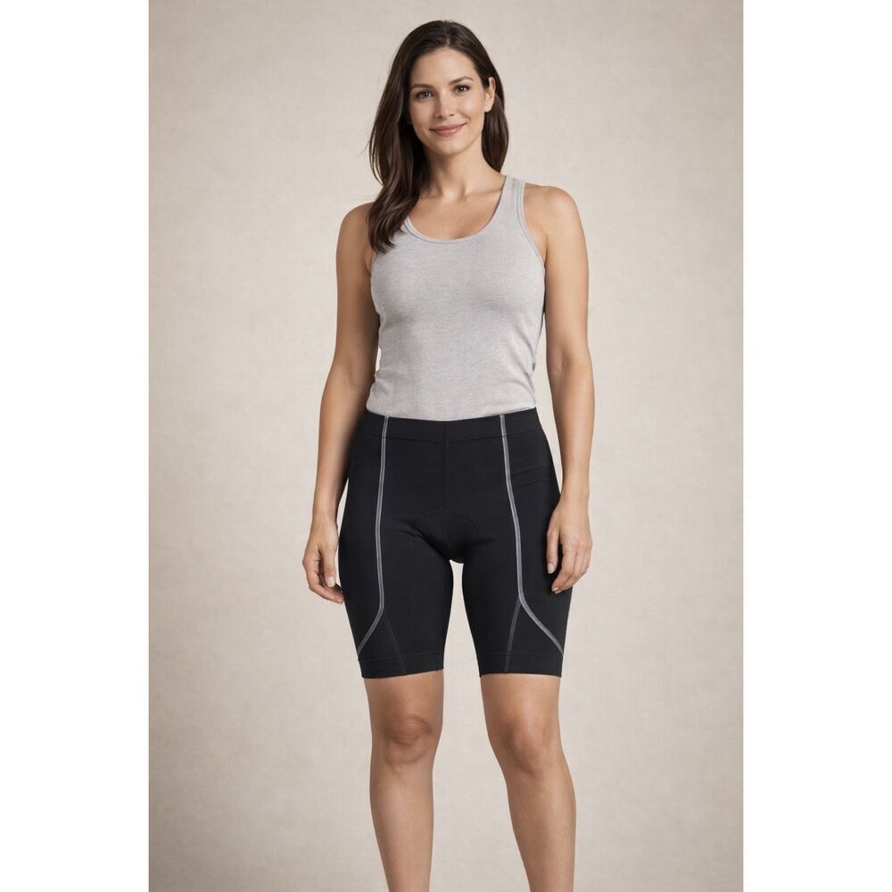 Pearl Izumi Women’s Black Padded Cycling Shorts Medium